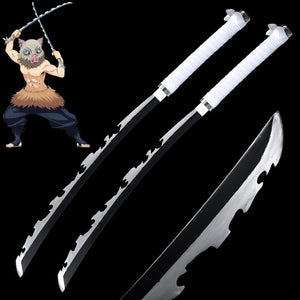 Demon Slayer: Kimetsu no Yaiba Inosuke Hashibira Real Steel Katana