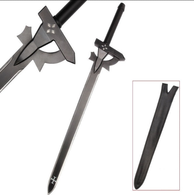 Sword Art Online Kirito Elucidator Replica Sword For Cosplay