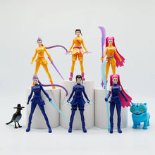 Load image into Gallery viewer, KPop Demon Hunters Figure Set - 8-Piece Collection with Rumi, Mira, Zoey &amp; More
