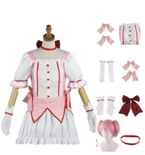 Load image into Gallery viewer, Anime Madoka Magica Puella Magi Madoka Magica Akemi Homura &amp; Kaname Madoka Cosplay Costume
