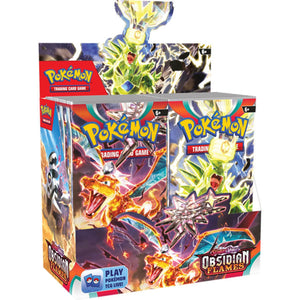 Pokemon Obsidian Flames Booster Cards Box