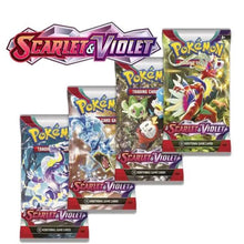 Load image into Gallery viewer, Pokemon Scarlet &amp; Violet Booster Cards Box
