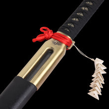 Load image into Gallery viewer, Bleach Kisuke Urahara Benihime Real Steel Katana (104cm)
