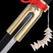 Load image into Gallery viewer, Bleach Kisuke Urahara Benihime Real Steel Katana (104cm)
