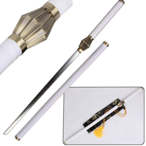 Bleach Kenpachi Zaraki Steel Sword For Cosplay