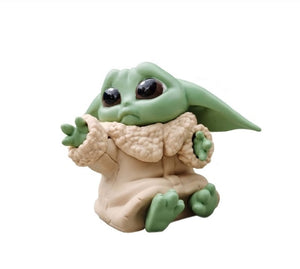 5-6cm Disney Star Wars Baby Yoda PVC Action Figure