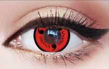 Load image into Gallery viewer, Naruto Sharingan Cosplay Colored Contact Lenses
