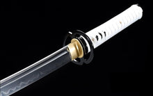 Load image into Gallery viewer, Handmade Samurai Sword T10 Steel Clay Full Tang For Cosplaying
