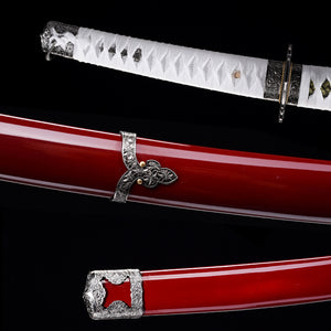 Tachi Sword White Handle