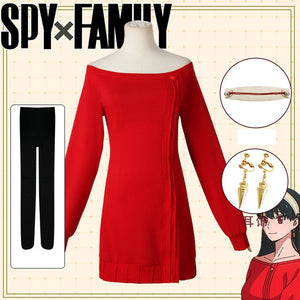 Anime Spy x Family Yor Forger Cosplay Costume