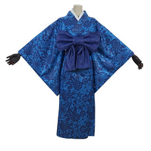Load image into Gallery viewer, Demon Slayer Kimetsu no Yaiba Tanjiro, Zenitsu, Inosuke Cosplay Kimono For Women
