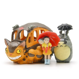 My Neighbor Totoro Cat Bus, Mei, Totoro Action Figures