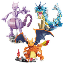 Load image into Gallery viewer, 2022 Pokemon Pikachu Mewtwo Charizard Venusaur Building Blocks Toy
