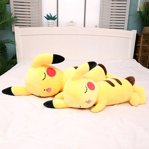 25-80cm Pokemon Long Pikachu Plush Toy Doll