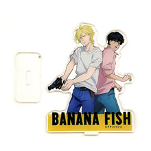 Load image into Gallery viewer, Banana Fish Ash &amp; Eiji Okumura Acrylic Stand Figure
