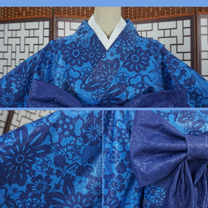 Demon Slayer Kimetsu no Yaiba Tanjiro, Zenitsu, Inosuke Cosplay Kimono For Women