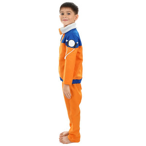 Uzumaki Naruto Cosplay Costume For Kids