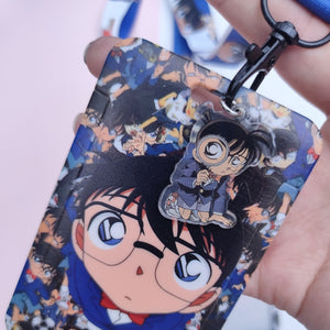 Detective Conan Anime KeyChain ID Card