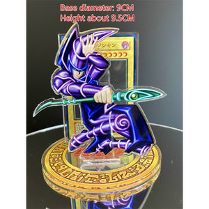 Yu-Gi-Oh! Blue-Eyes White Dragon, Red-Eyes Black Dragon, Dark Magician, Dark Magician Girl Action Toy Figures