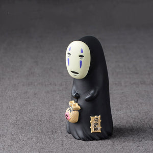 8cm Studio Ghibli Spirited Away No Face Kaonashi Action Figure Model