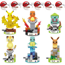 Load image into Gallery viewer, 2022 Pokemon Pikachu Mewtwo Charizard Venusaur Building Blocks Toy
