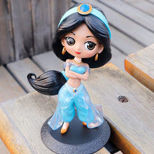 Load image into Gallery viewer, Aladdin Jasmine, Mulan Ariel, Snow White, Beauty and the Beast Belle, Elsa and Anna, Cinderella, Sofia the First, Rapunzel Pocket-size Figures 
