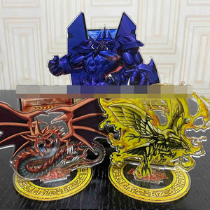 Yu-Gi-Oh! Blue-Eyes White Dragon, Red-Eyes Black Dragon, Dark Magician, Dark Magician Girl Action Toy Figures