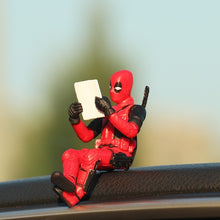Load image into Gallery viewer, Disney Marvel Deadpool Figure for Car Interior Decoration
