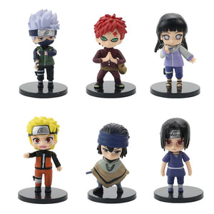 12pcs/set Anime Naruto Shippuden Anime PVC Action Figures Q Version