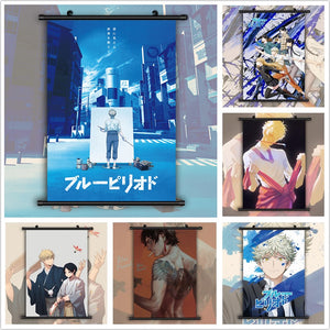 Anime Blue Period Yatora Yaguchi, Hashida Haruka Decoration Wall Poster