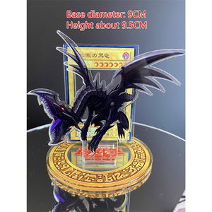 Yu-Gi-Oh! Blue-Eyes White Dragon, Red-Eyes Black Dragon, Dark Magician, Dark Magician Girl Action Toy Figures