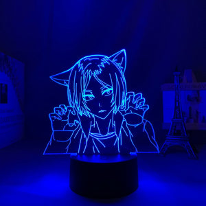 Haikyu!! Kenma Kozume LED Lamp for Bedroom Decoration