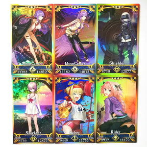 36pcs/set Fate The Holy Grail War Collectible Cards