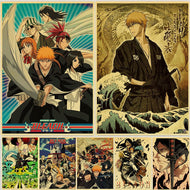 Anime Bleach Poster Kraft Paper For Room & Wall Decor