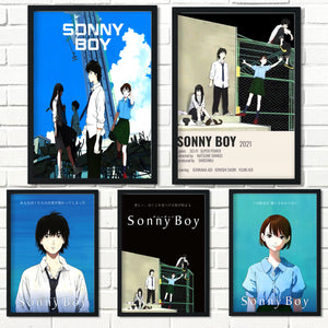 Japanese Sci-Fi Survival Anime Sonny Boy Poster Decor Wall Art