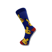 Load image into Gallery viewer, Pokemon Cute Socks Featuring Pikachu &amp; Poke Ball
