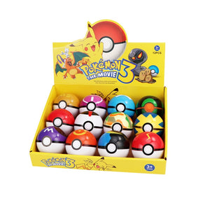 Original Pokemon Pokeballs 8Pcs/Set And 12Pcs/Set