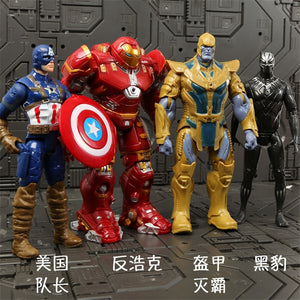 Super Heros Action Figures: Avengers 3, Captain America, Iron Man, Thor, Ant-Man, Black Panther, Loki, Spiderman, Falcon, Hulk Toys
