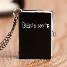 Load image into Gallery viewer, Death Note Bronze/Black Quartz Necklace

