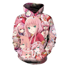 Load image into Gallery viewer, Darling in the Franxx Zero Two Shorts, Hoodie And Hoodie
