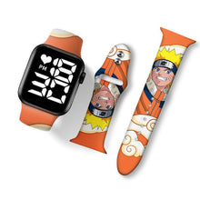 Load image into Gallery viewer, Anime Naruto, Dragon Ball, One Piece Waterproof LED Sports Watch
