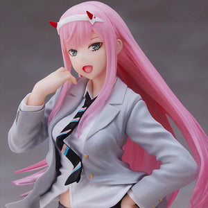 Original TAITO Darling in the Franxx Zero Two PVC Action Figure