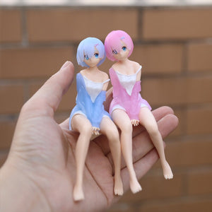 14cm Re:Life In A Different World Rem & Ram Figure
