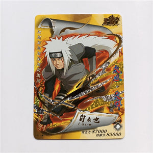 New Naruto Flash Cards Featuring Naruto, Sasuke, Deidara, Tsunade, Jiraiya, Orochimaru