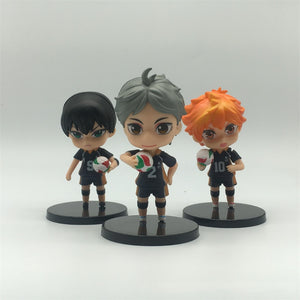 6/8pcs/set Haikyu!! Shoyo Kageyama, Tobio Kageyama Action Figures