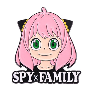 Spy x Family Anya, Yor, Loid Forger Enamel Pins Badges  