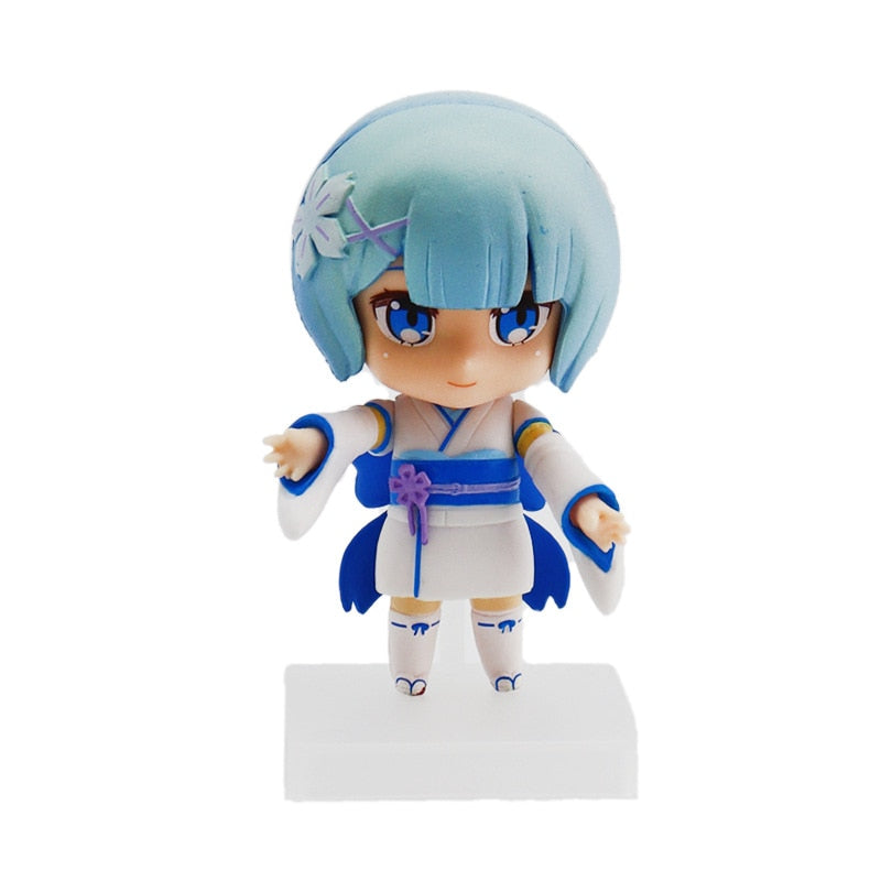 10cm Re:Zero − Starting Life in Another World Rem & Ram Cute Kimono Standing Figures