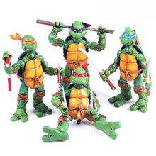 Load image into Gallery viewer, 4pcs/set 7 Inch Teenage Mutant Ninja Turtles Action Figure
