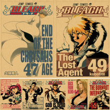 Load image into Gallery viewer, Bleach Retro Style Kraft Paper Poster
