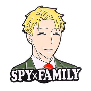 Spy x Family Anya, Yor, Loid Forger Enamel Pins Badges  